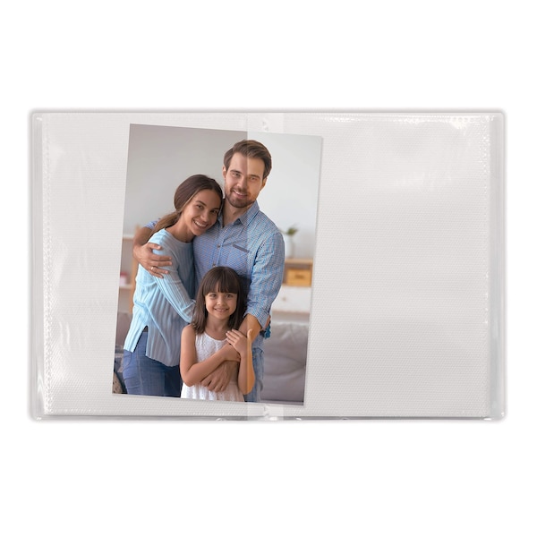 24 Photo Mini Photo Album, 4in. X 6in. Clear View Cover, Holds 24 Photos, 5PK